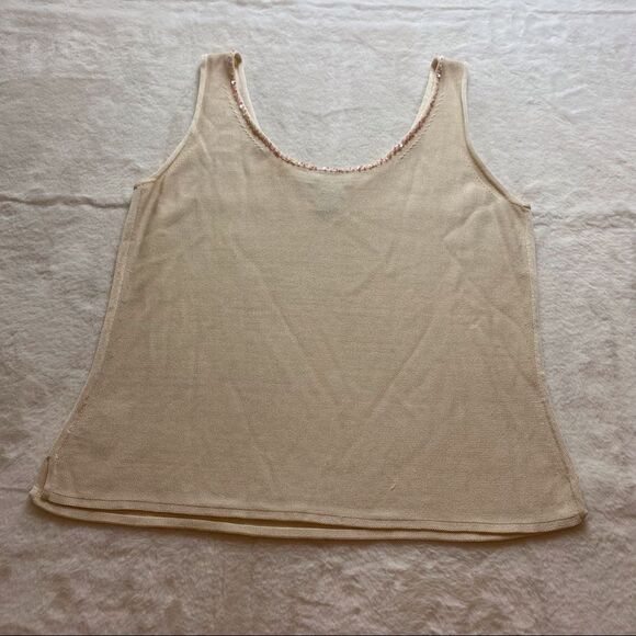 Sigrid Olsen Silk and Rayon Tank Size Small - Picture 2 of 9